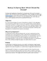 Node.js vs Spring Boot - Which Should You Use?