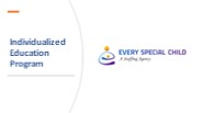 Individualized Education Program