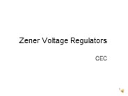 Zener Shunt Regulator