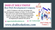 Best web development company Trichy - DOD IT Solutions