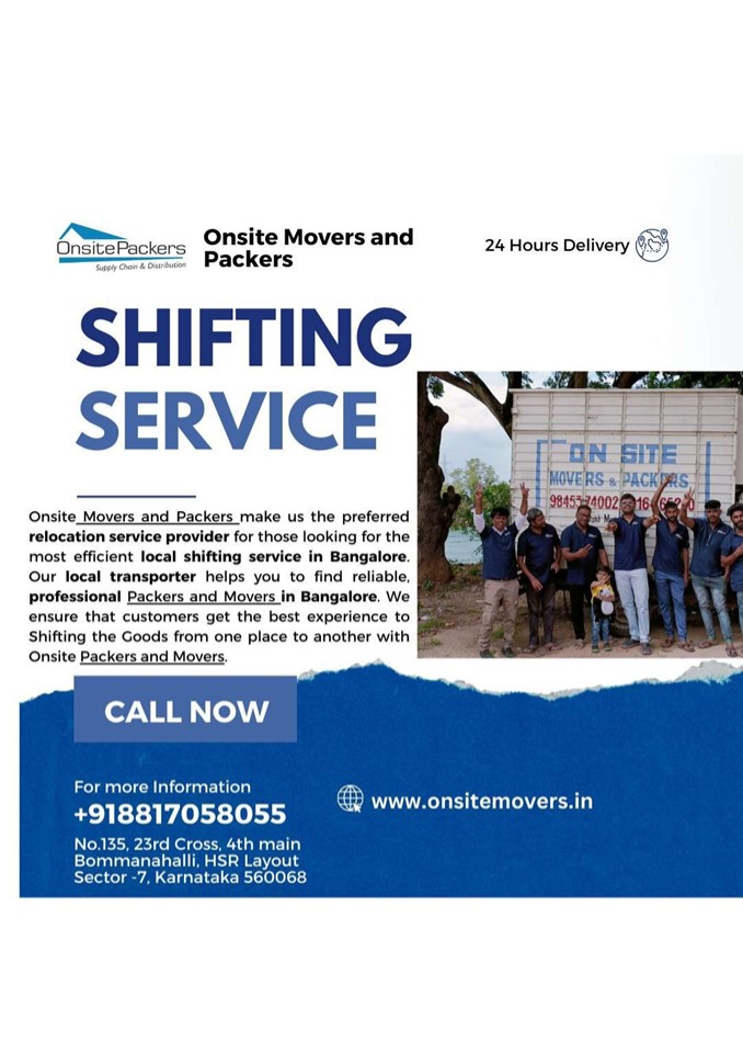 Best Packers and Movers in Bommanahalli