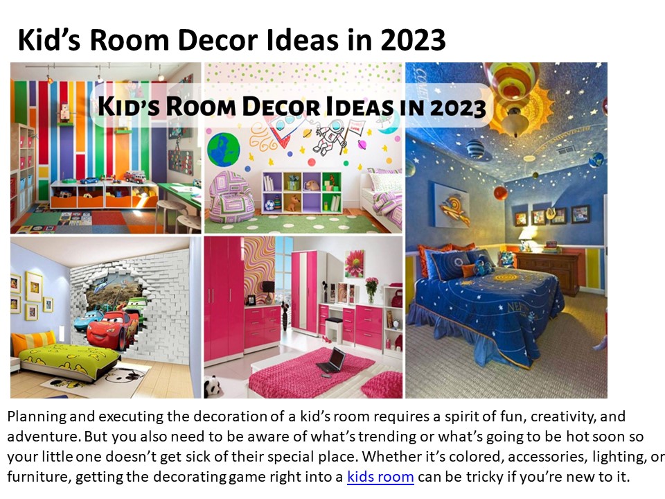 Kid’s Room Decor Ideas in 2023