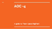 AOC-4 Form Date