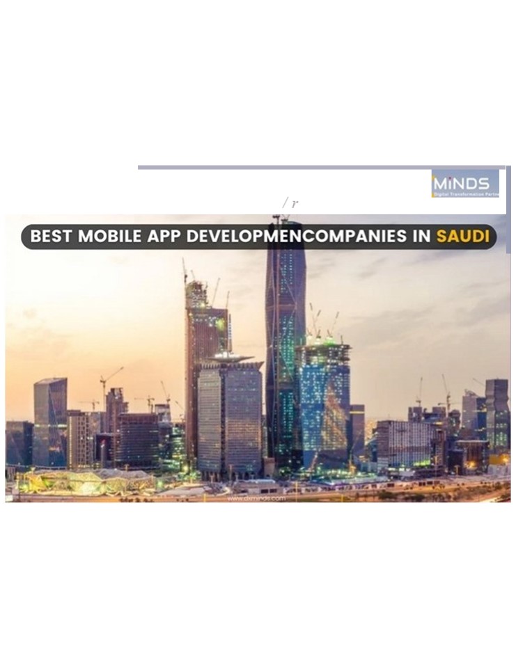 Best Mobile App Development Companies In Saudi Arabia