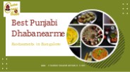 Punjabi Dhaba near me