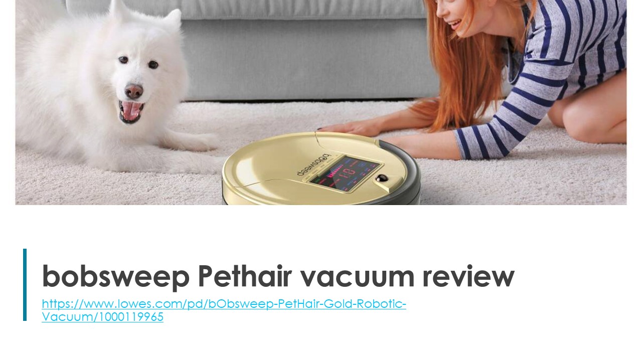 bobsweep Pethair vacuum review