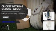 Cricket Batting Gloves - ADULT