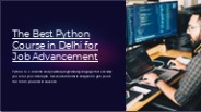 Uncover the Best Python Course in Delhi