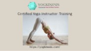 Certified Yoga Instructor Training