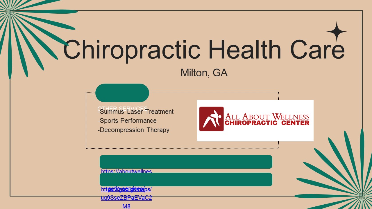 Chiropractic Health Care, Milton, GA