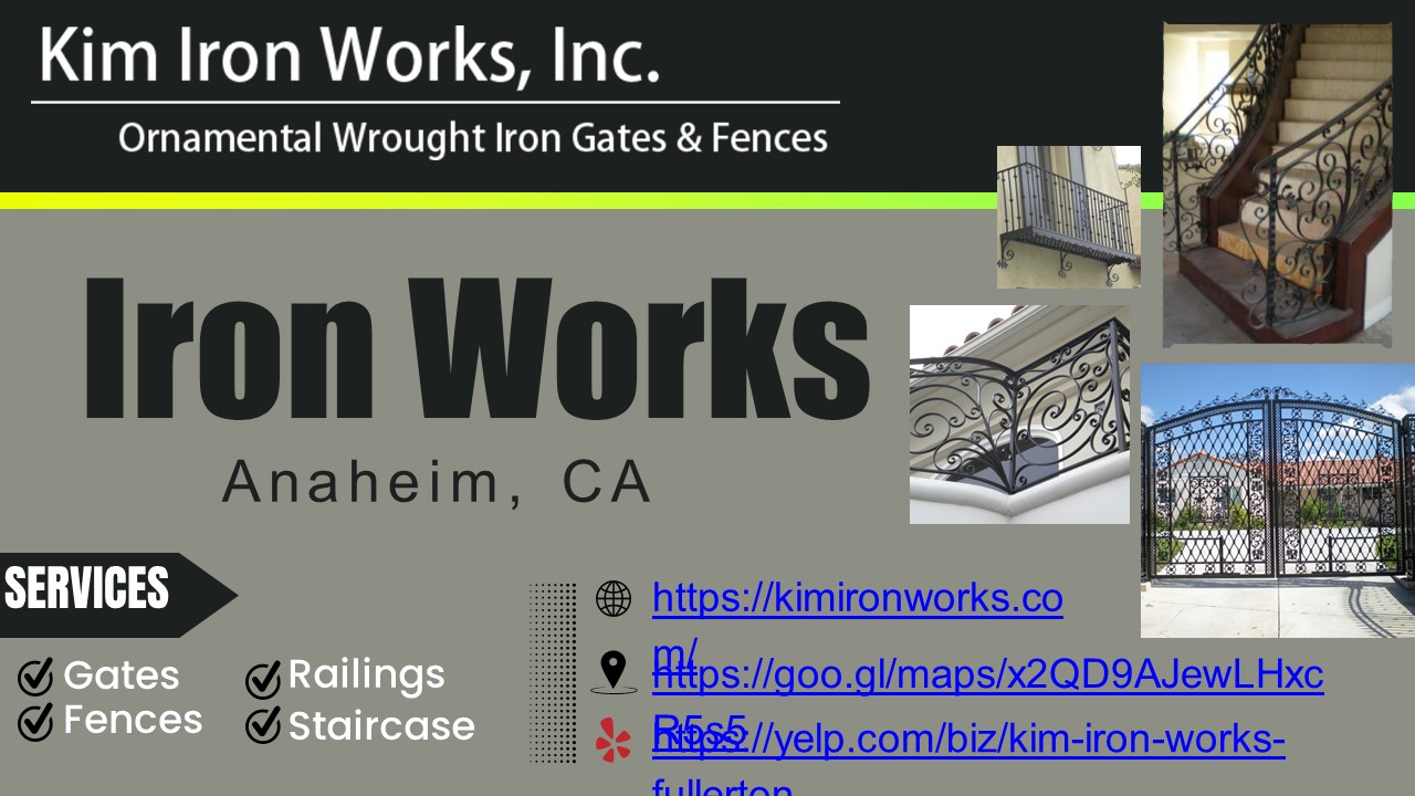 Iron Works Services Anaheim CA