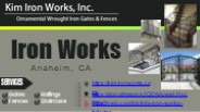 Iron Works Services Anaheim CA