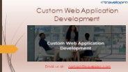 Custom Web Application Development