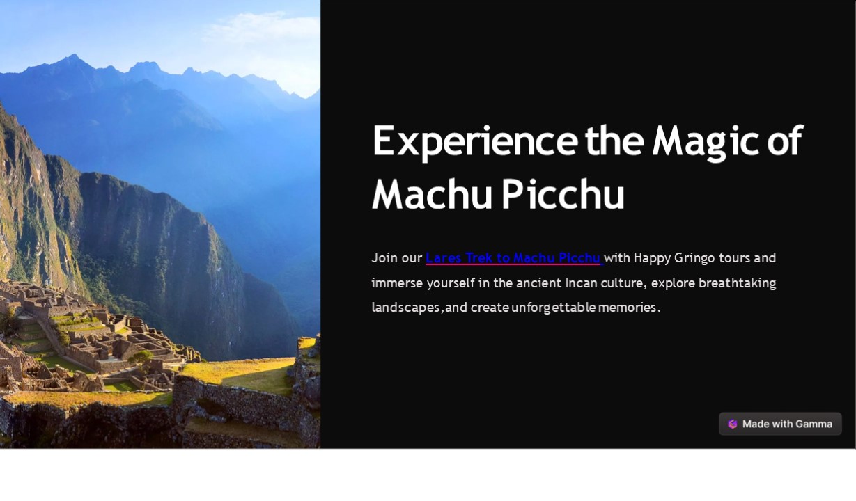 Unforgettable Lares Trek to Machu Picchu with Happy Gringo (1)