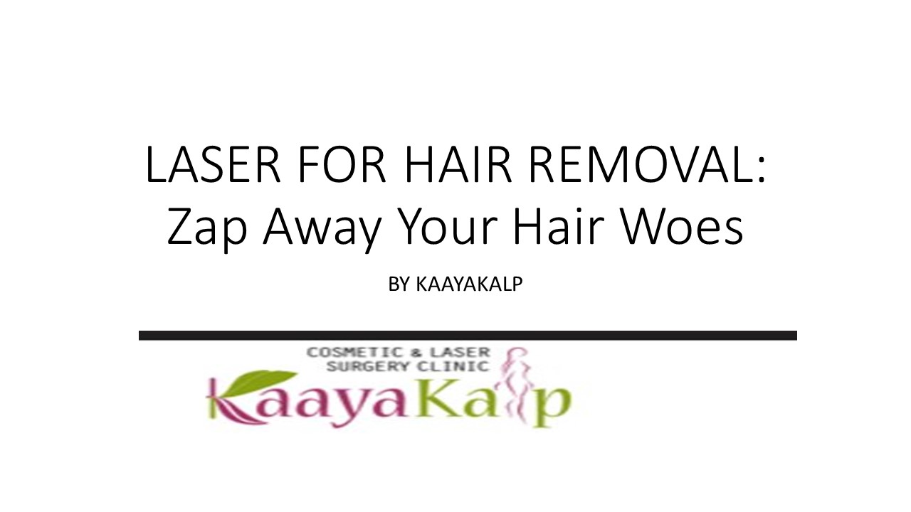 Laser for hair removal