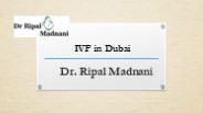 Top IVF Specialist in Dubai
