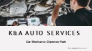 Car Mechanic Edwardstown - AU