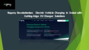 EV Charger in Dubai - Regeny