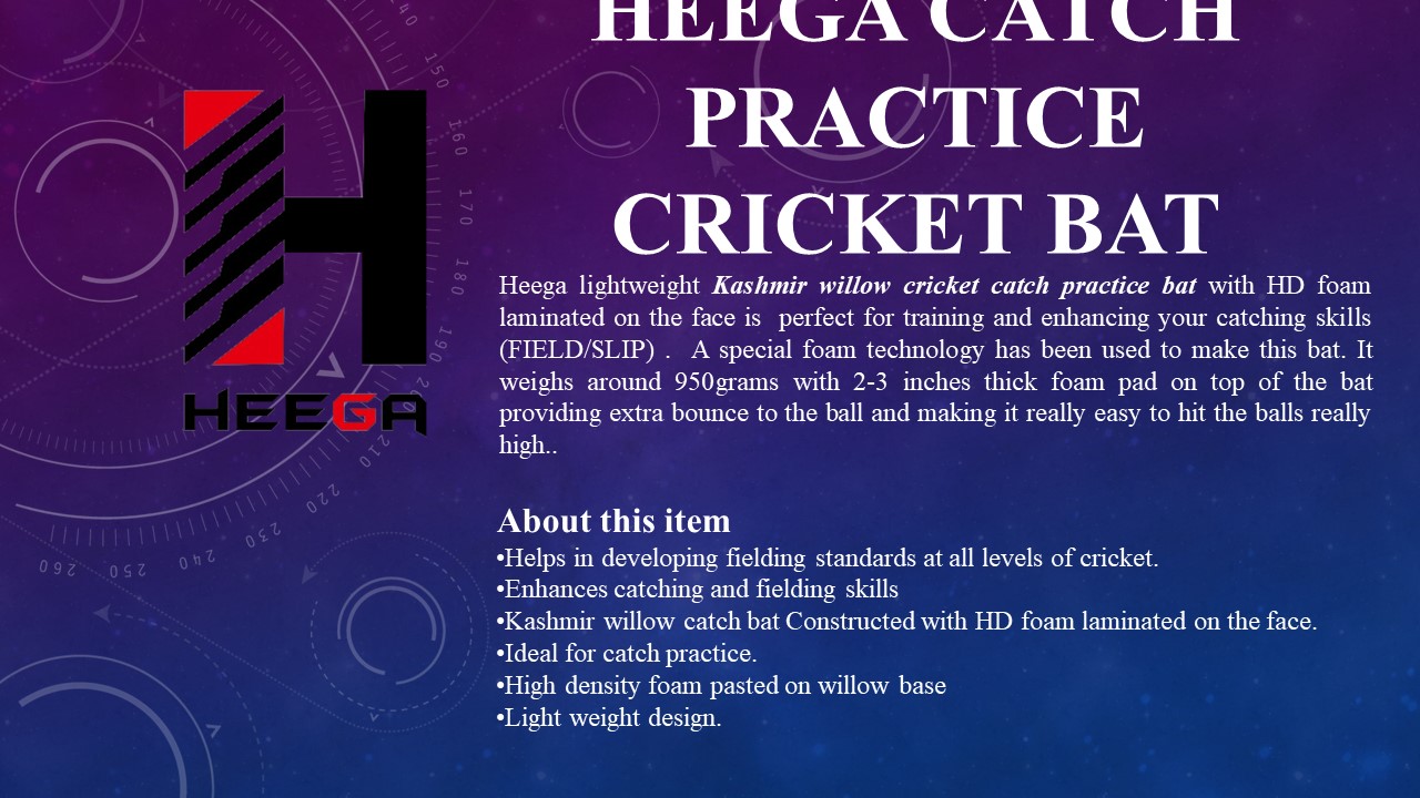 Heega Cricket Catch Practice Bat