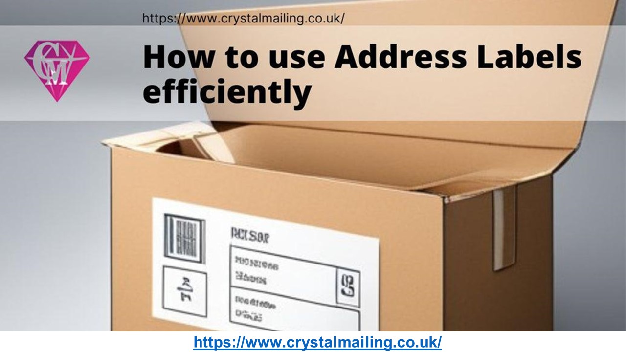 How To Use Address Labels Efficiently At Crystal Mailing