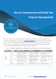 How to Characterize and Purify Your Polymer Nanoparticles