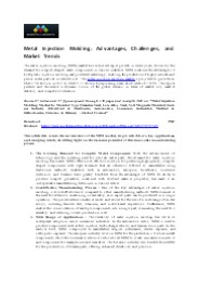 MIM Market: Research & Expert Analysis