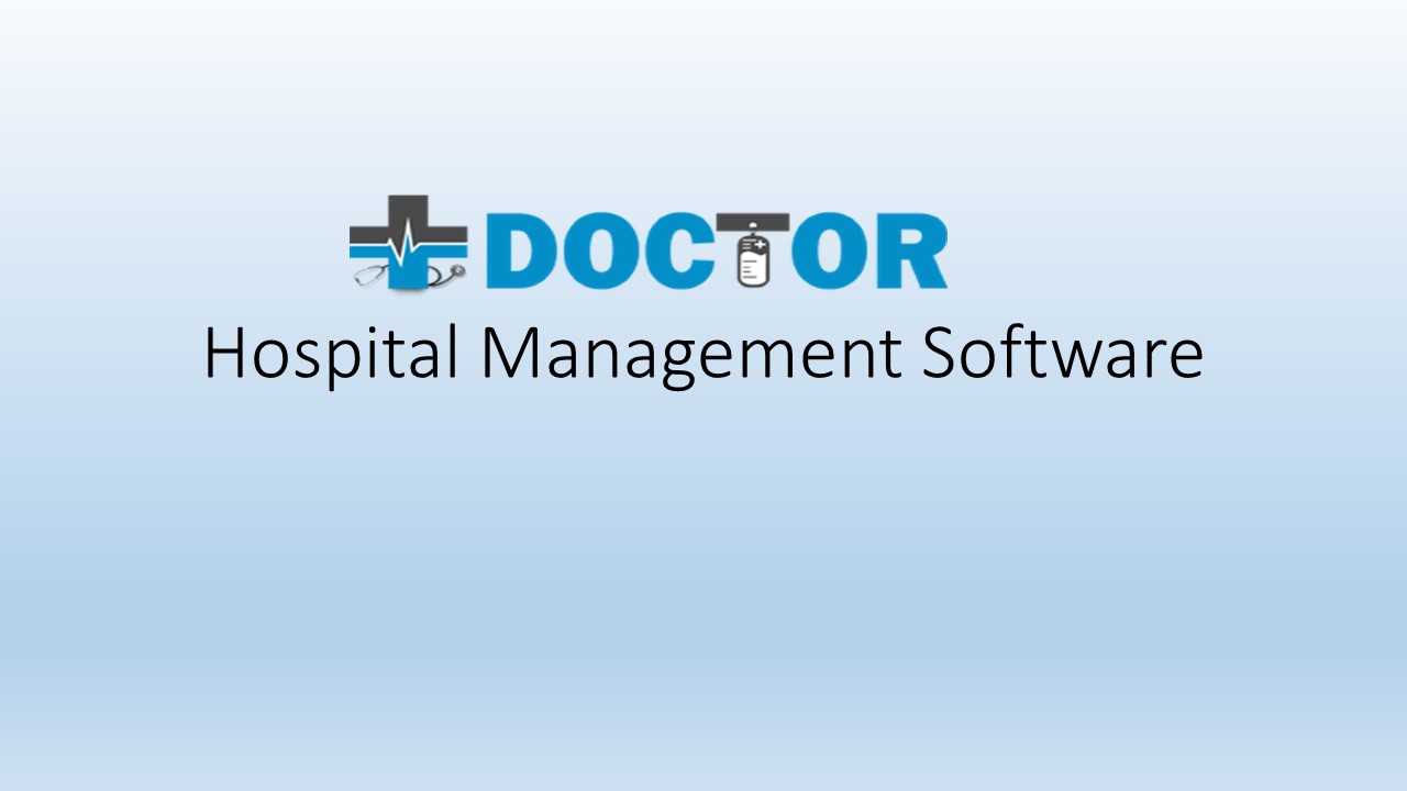 +Doctor Hospital  Management Software