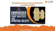 Embroidered Church Vestment | Embroidered Chasuble | Cre8iveSkill