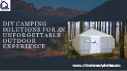 DIY Camping Solutions | Quite Lite