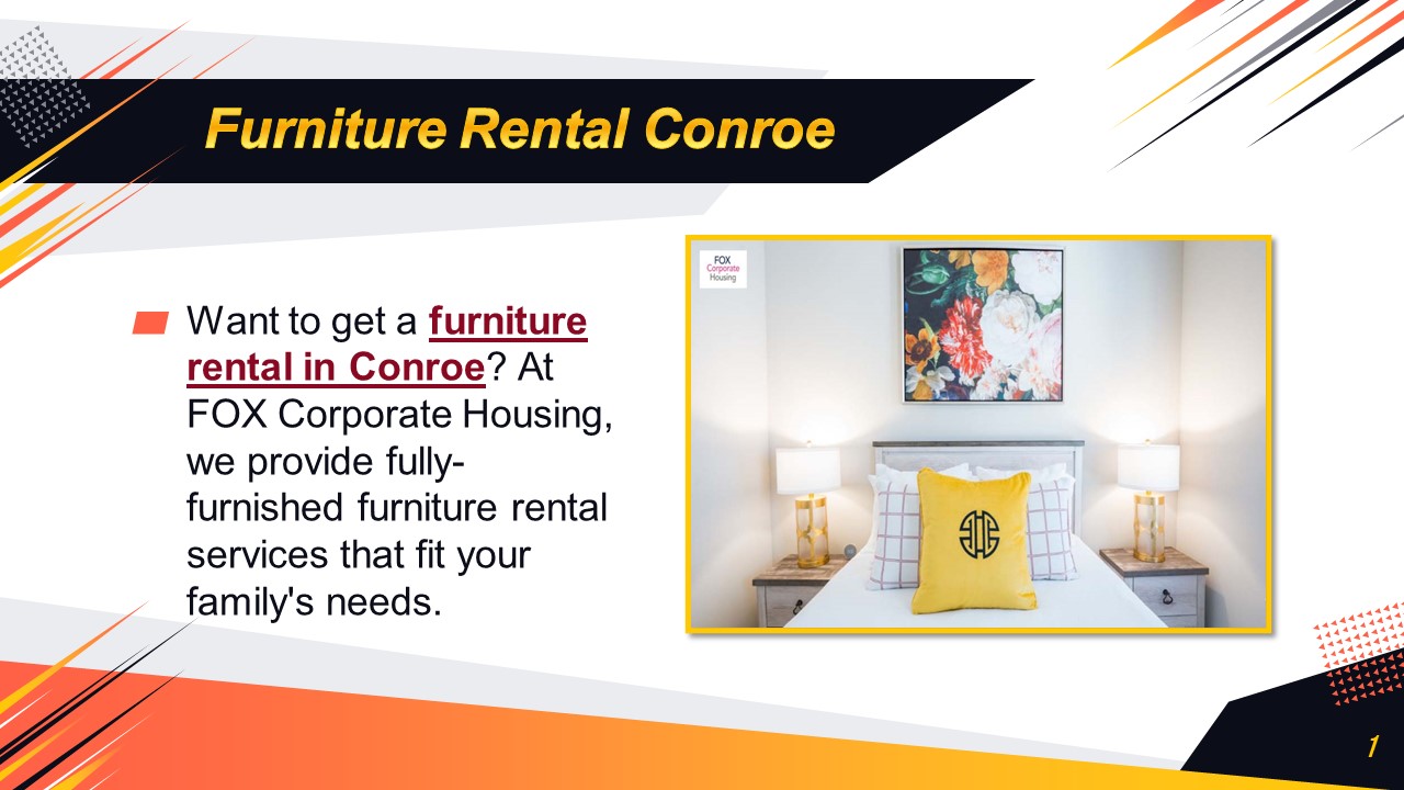 Furniture Rental Conroe