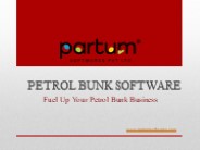 Petrol Bunk Software - Partum Software's