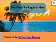 Goa New Year Packages 2024