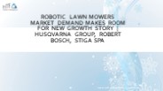 Robotic Lawn Mowers Market