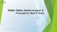 Walkie Talkies Market