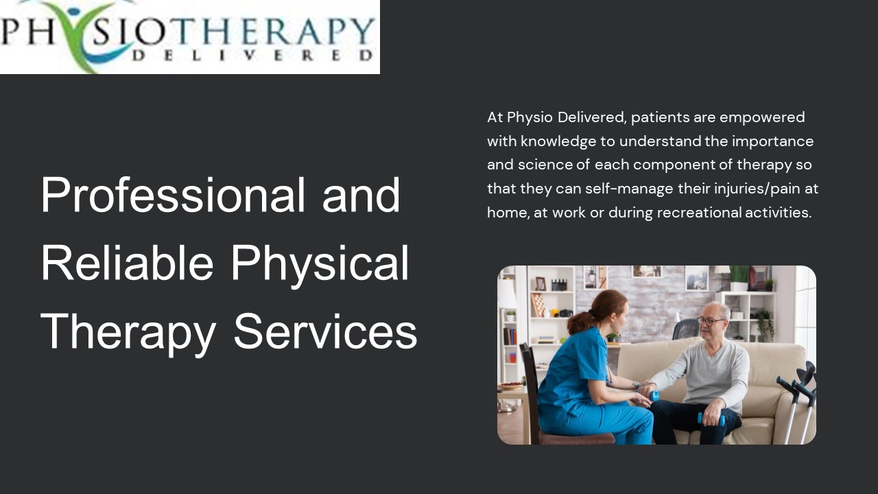 Professional and Reliable Physical Therapy Services