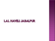 lal haveli jabalpur