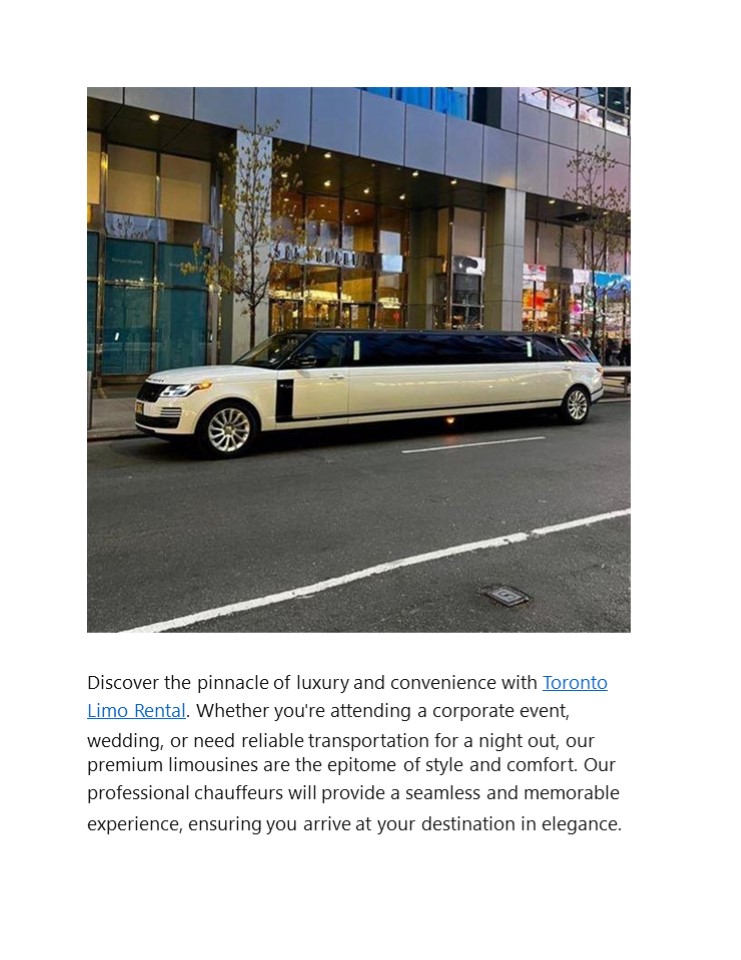 Toronto Limo Rental