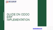 Odoo ERP Implementation: Guide on Process