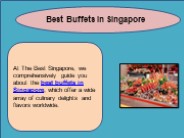 Best Buffets in Singapore  