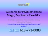 The Right Medicines Prescribed for Anxiety