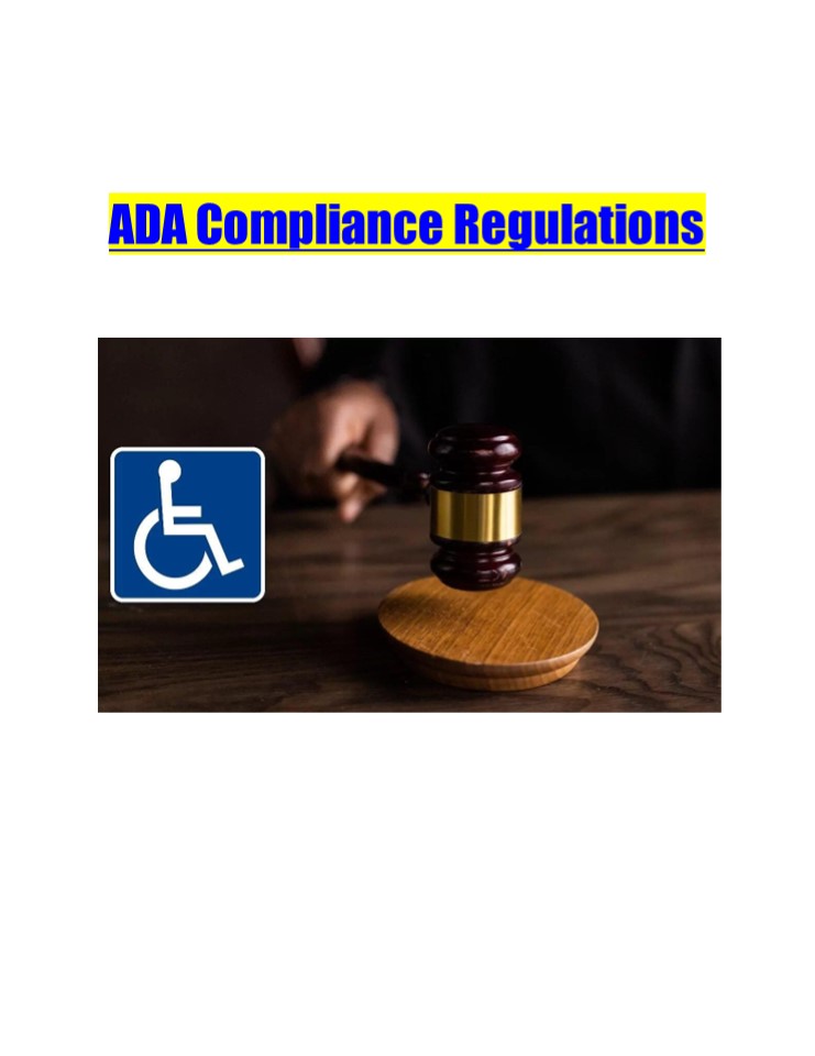 ADA Compliance Regulations