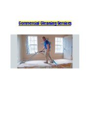 Commercial Cleaning Services