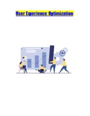 User Experience Optimization