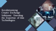 White label Crypto Exchange Software Development Company | Osiz Technologies