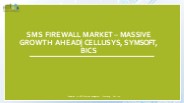 SMS Firewall Market