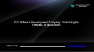 ICO Software Development Company Unlocking the Potential of Blockchain