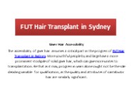 FUT Hair Transplant in Sydney