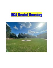 UGA Rental Housing