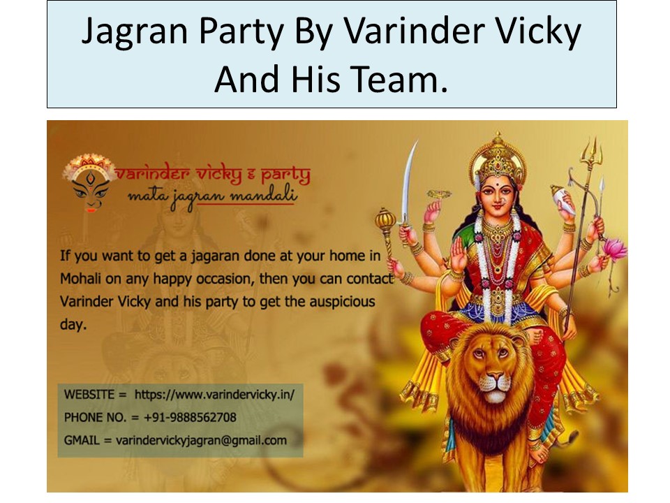 jagran party by Varinder Vicky