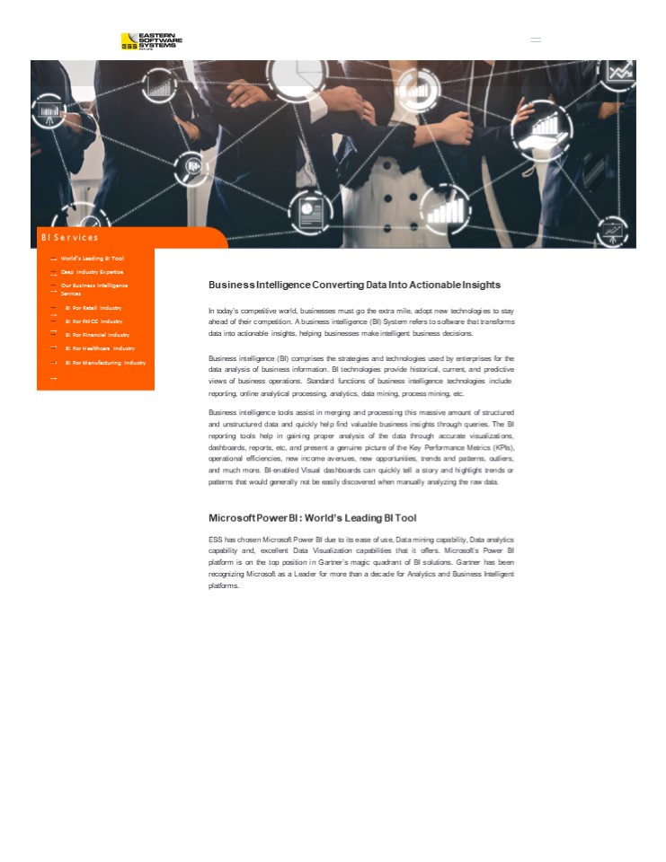 Unlock Your Business's Potential with a Leading BI Solutions Provider